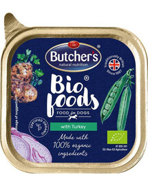Butcher's Bio Foods Pes s morčacou paštétou 150 g