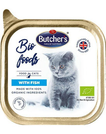 Butcher's Bio Foods Cat s rybí paštikou 85g