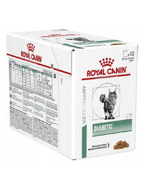 Royal Canin VHN Cat Diabetic 12x 85 g kompletné krmivo pre diabetické mačky