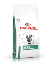 ROYAL CANIN VET Satiety Support pre reguláciu hmotnosti Feline granule pre dospelé mačky s nadváhou/obezitou 400 g