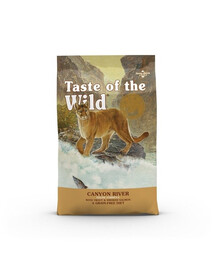 Taste Of The Wild Canyon River granule pre mačky s pstruhom a údeným lososom 6,6 kg