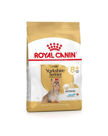  Royal Canin Yorkshire +8, 3 kg granule pre staršie yorkšírske teriéry