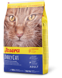 Josera DailyCat 2 kg - suché krmivo pro dospělé kočky bez obilovin