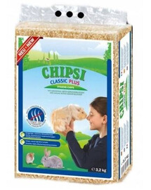 Chipsi Classic PLUS 60 l 3,2 kg piliny pre hlodavce