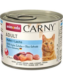 ANIMONDA Carny pre dospelé mačky kura a losos 200 g