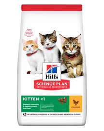 HILL'S Science Plan Kitten Healthy Development Chicken granule pre mačiatka s kuracím mäsom 7 kg