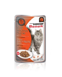 Super Benek vrecko pre mačky s tuniakom v omáčke 85 g