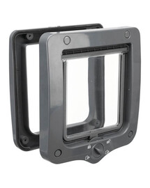 Čtyřcestná dvířka pro kočky Trixie Grey