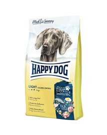 Happy Dog Light Calorie Control granule pre psov so zníženým obsahom tuku 12,5 kg