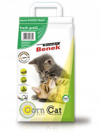 BENEK Super Corn cat 25 l kukuričná podstielka (poškodená)