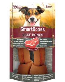 SmartBones hovädzie mäso stredné 2 ks maškrta pre psov bez prídavku kože 2 ks
