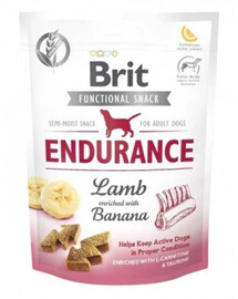 Brit care dog functional snack endurance lamb 150 g psia maškrta s jahňacím mäsom