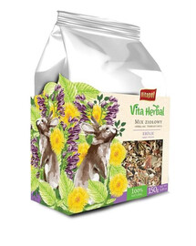 Vita Herbal pre králiky, bylinná zmes 150 g, pochúťka 150 g