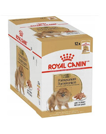 ROYAL CANIN Pomeranian Adult sada kapsičiek pre psov plemená špic 12x 85 g