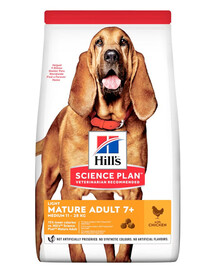 HILL'S Science Plan granule pre starších psov stredných plemien s kuracím mäsom 14 kg