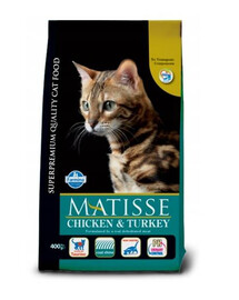 FARMINA Matisse Chicken Morčacie granule pre mačky 1,5 kg