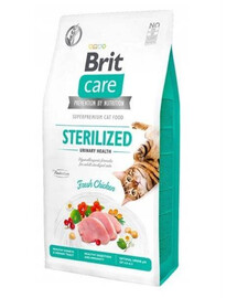 Brit Care Cat Grain free sterilized urinary 400 g krmivo pre dospelých, sterilizované mačky