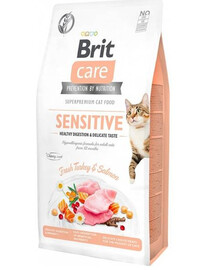 BRIT Care Cat Grain-Free Sensitive 7 kg granule pre dospelé mačky 7 kg