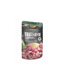 BELCANDO Finest Selection morka, Amarant & Hrach 125 g mokré krmivo pre psov morčacie, Amaran & Hrach 125 g