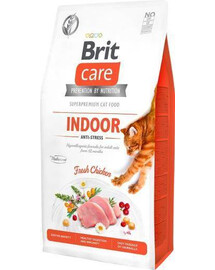 BRIT Care Cat Grain-Free Indoor Anti-Stress 7 kg granule pre dospelé mačky 7 kg