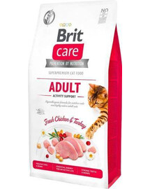 BRIT Care Cat Grain-Free Adult Activity Support 7 kg granule pre dospelé mačky, vonku 7 kg