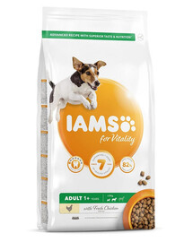 IAMS For Vitality Adult Small & Medium Breed Chicken granule pre dospelých psov malých a stredných plemien 5 kg