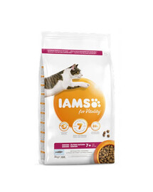 IAMS For Vitality Cat Senior Ocean Fish granule pre staršie mačky 3 kg