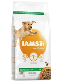 IAMS For Vitality Adult Large Breed Lamb granule pre dospelých psov, veľké plemená 12 kg