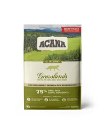 Acana Grasslands Cat 4,5 kg granule bez obilnín pre mačky 4,5kg