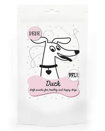 PEPE mini chunkies Duck maškrty pre dospelých psov 80 g