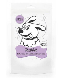 PEPE mini chunkies Rabbit 70 g maškrty pre dospelých psov