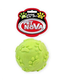 PET NOVA Soundball 6 cm so zvukovou hračkou pre psa