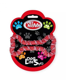 PET NOVA povrazová hračka pre psov v tvare kosti