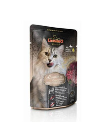 LEONARDO Finest Selection mokré krmivo pre mačky, jahňacie mäso s brusnicami 85 g