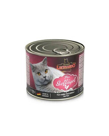 LEONARDO Quality Selection mokré krmivo pre mačky, hydina 200 g