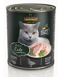LEONARDO Quality Selection mokré krmivo pre mačky s kačicou 800 g