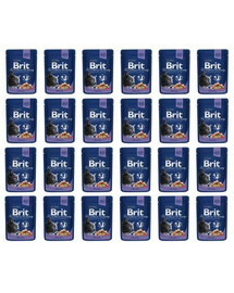 BRIT Premium Cat Adult Cod vrecko s treskou pre mačky 24x 100 g