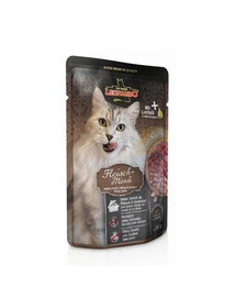 LEONARDO Finest Selection mokré krmivo pre mačky, mäsové menu 85 g