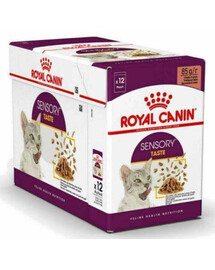 ROYAL CANIN Sensory Taste vlhké krmivo pre mačky stimulujúce chuťové vnemy 12x 85 g