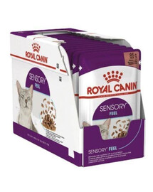 ROYAL CANIN Sensory Feel vlhké krmivo pre mačky stimulujúce vnímanie textúry 12x 85 g