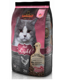 LEONARDO Adult Light granule pre dospelé mačky s nadváhou 2 kg