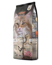 LEONARDO Adult Maxi bezobilné granule pre mačky veľkých plemien 15 kg