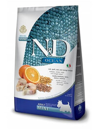 FARMINA N&D Ocean Adult Mini granule pre psov 800 g