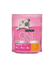 Purina One Junior 800g - suché krmivo pro koťata s kuřecím masem a celými zrny 800g