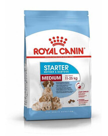 Royal Canin SHN Medium Starter Mother & Baby Dog granule pre gravidné sučky a šteňatá stredných plemien 15 kg