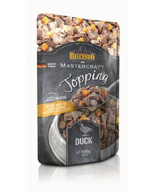 BELCANDO Mastercraft Topping Duck with Sweet Potato pre dospelých psov 100 g