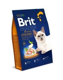 BRIT Cat Premium by Nature krmivo pre mačky žijúce vo vnútri kura 1,5 kg
