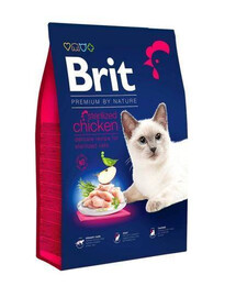 BRIT Cat Premium by Nature krmivo pre sterilizované mačky kura 800 g
