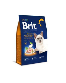 BRIT Cat Premium by Nature Indoor kura 800 g