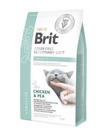 BRIT Veterinary Diets Cat Struvite 2 kg